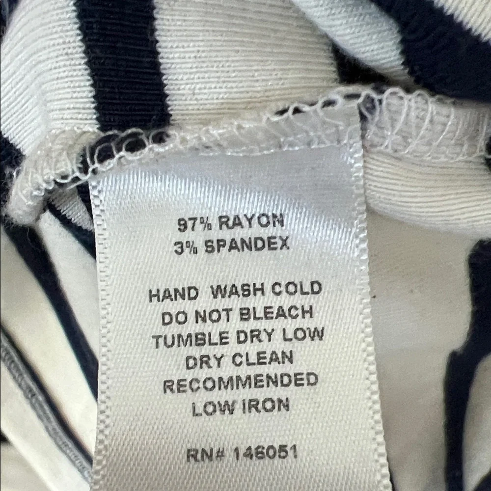 Montreau Women’s Striped Nautical Short Sleeve Mini Geometric PatternDressLarge‎